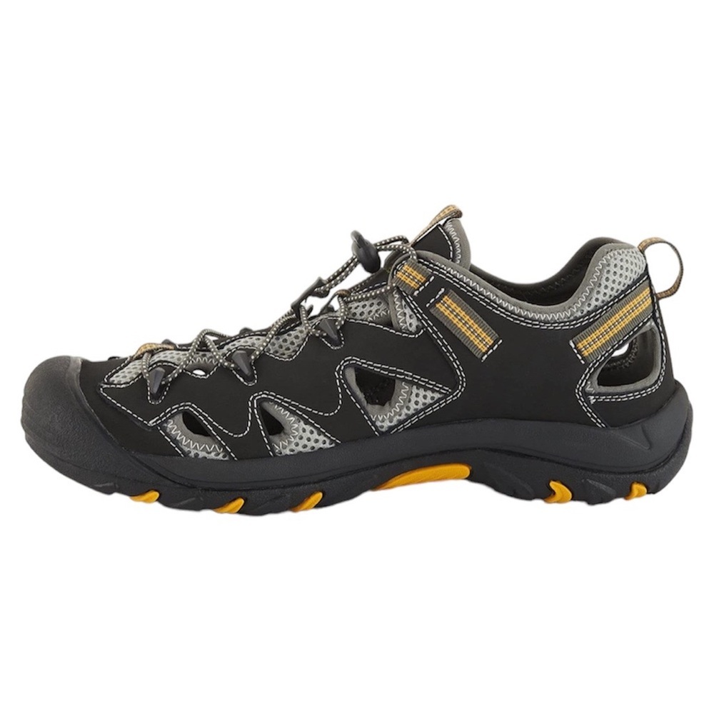 Highland Creek Men's Riptide 2 Closed Toe Hiking and Sandal, Memory Foam Size 9